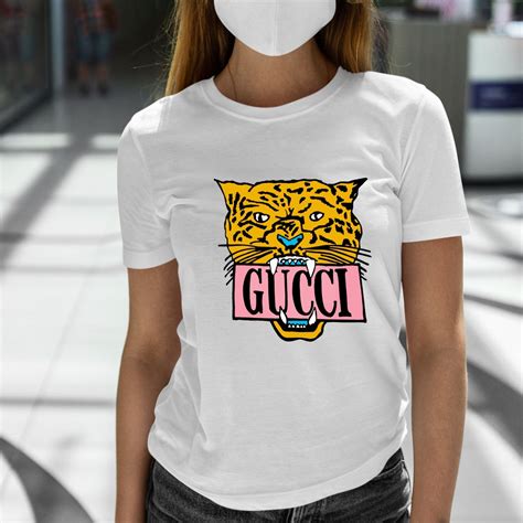 gucci tiger shirt button up|Gucci tiger sequin shirt.